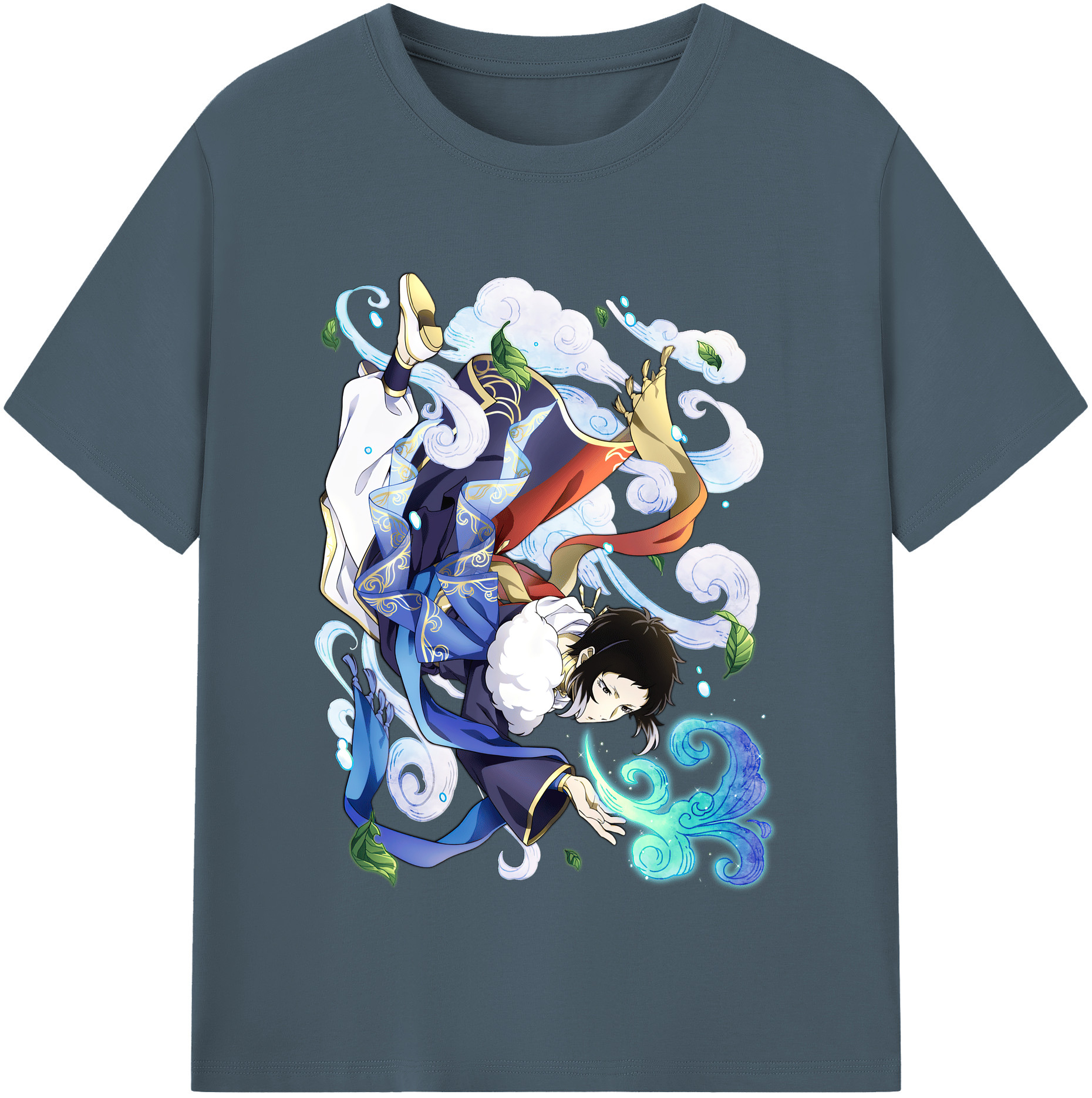 （画像用） 文豪ストレイドッグス Bungo Stray Dogs 綿100％半袖Tシャツ（フロントプリント）